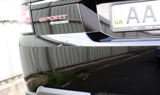 Покраска  и полировка RANGE ROVER SPORT
