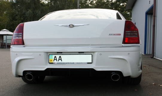 тюнинг переднего бампера Chrysler 300C